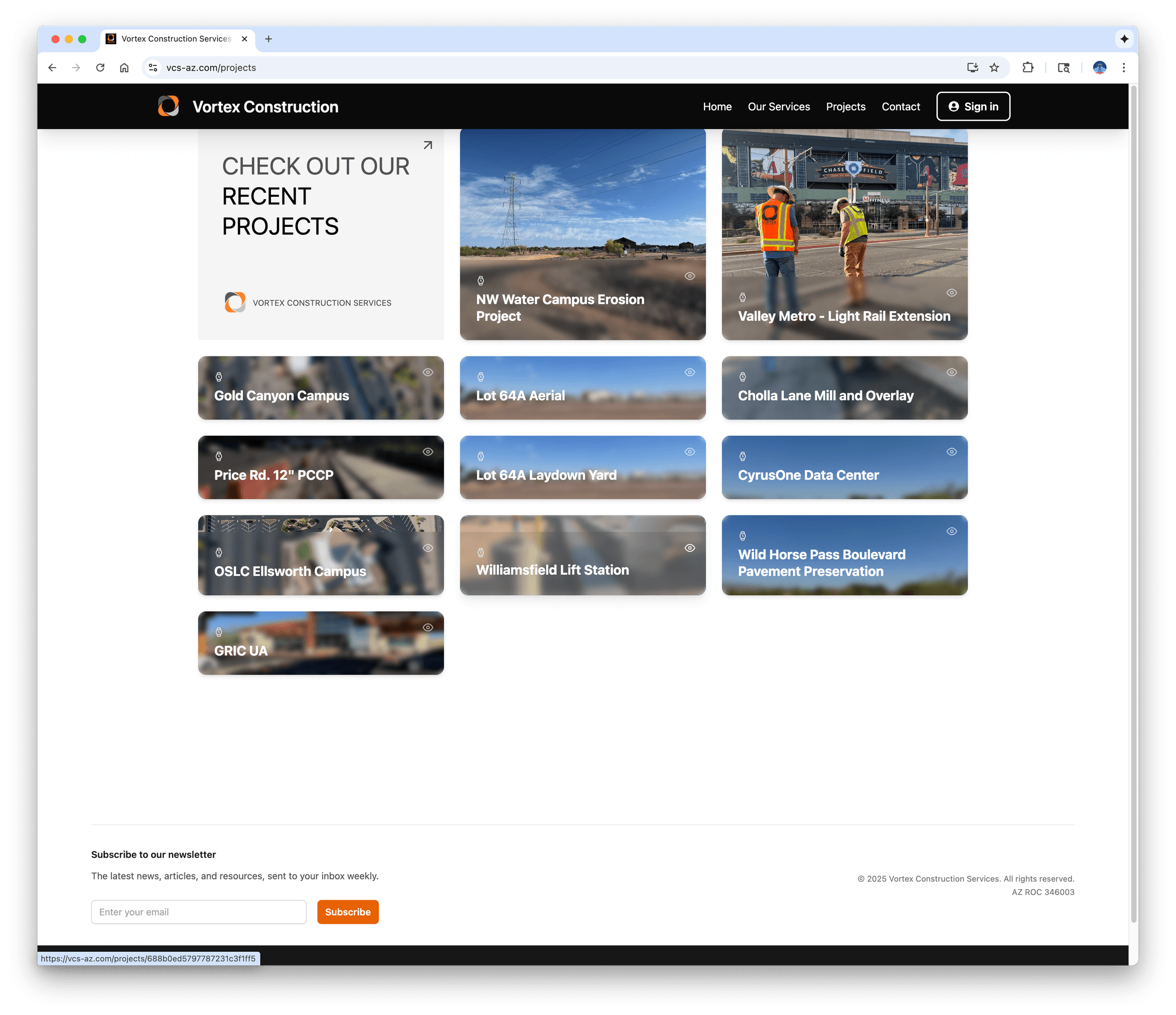 Vortex Construction Services